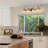 4-Light Ruffled Floral Shaded Glass Vanity Light-833650376