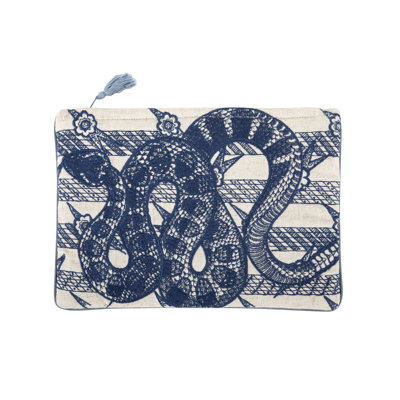 Pochette brodée Rattle