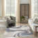 Nourison Astra Machine Washable Ivory Blue Modern Indoor Rug