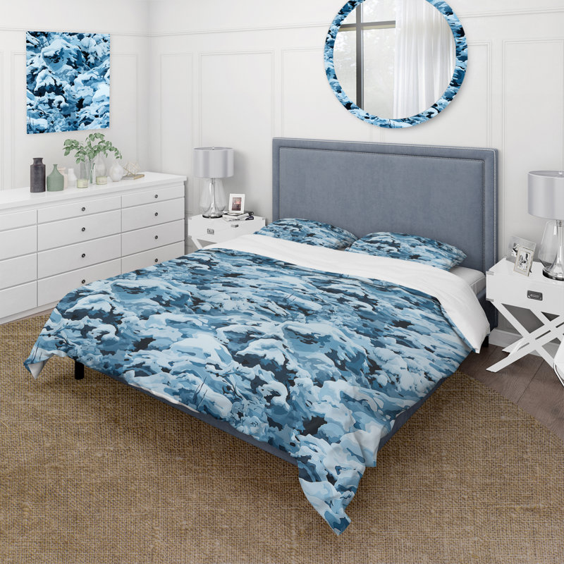 Ensemble de housse de couette Camouflage Arctique - Camouflage - polyester microfibre