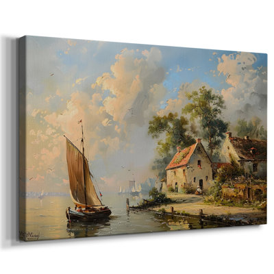 Série nautique-CLxxv -Galerie enveloppée Cavas