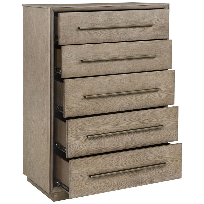 Commode de chambre 5 tiroirs Prescott