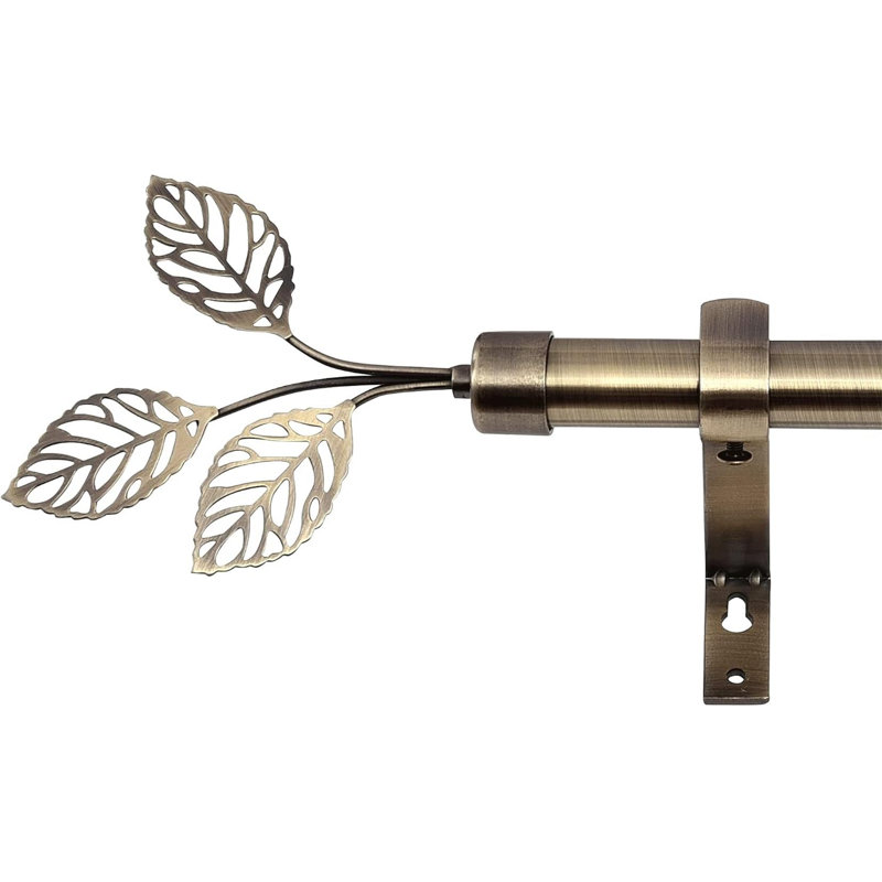 Antique Brass Curtain Rod