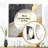 Chidinma - Black Gold Adorned Poteries V Abstract Spirals Large Square Mirror Wall Decor For Bedroom-1689808881