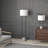 Arie 65.5'' Gray Traditional Floor Lamp