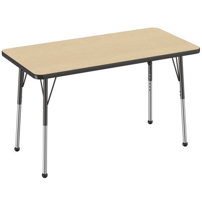 Laminate Adjustable Rectangle Activity Table
