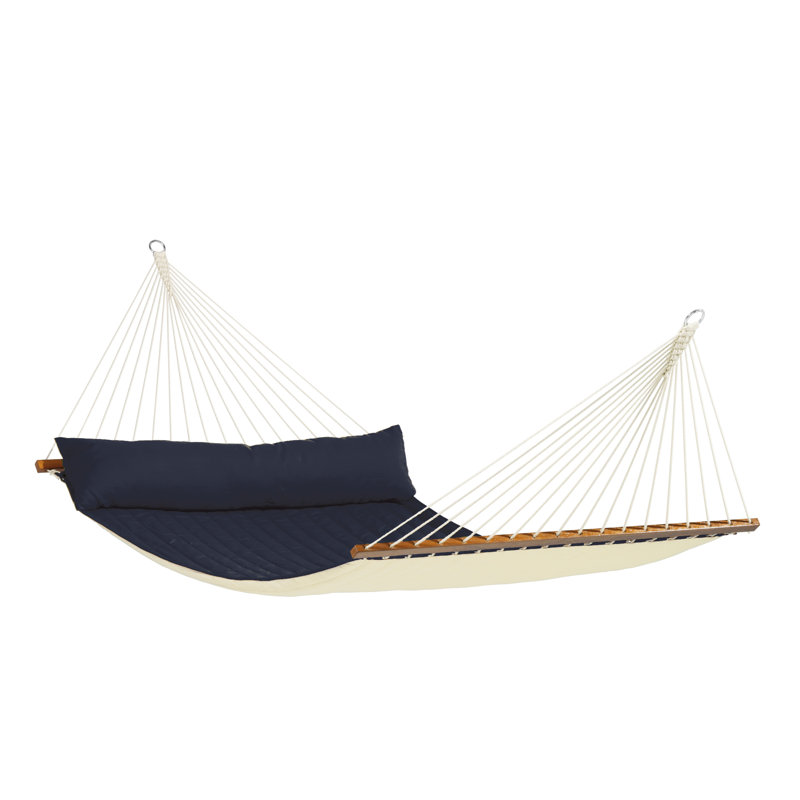 Hamac avec barre d'écartement de style nord-américain, Bleu marine