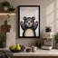 Bear In The Rain Boho - Print-136785984-136785985