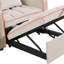 Fauteuil convertible en velours 35,4 po-1342953920