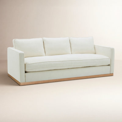 Bobbi 87" Linen Sofa
