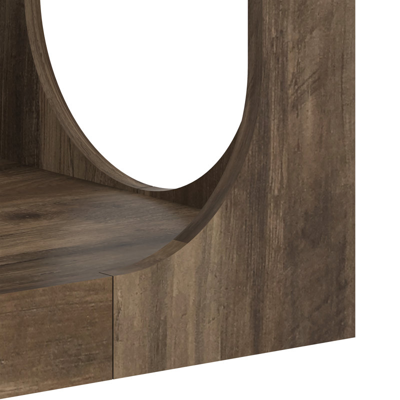 Northfleet 47" Console Table, Knotty Oak