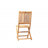 Anautica 6 - Person Teak Solid Wood Patio Dining Set Umbrella Hole Included Rectangular Table