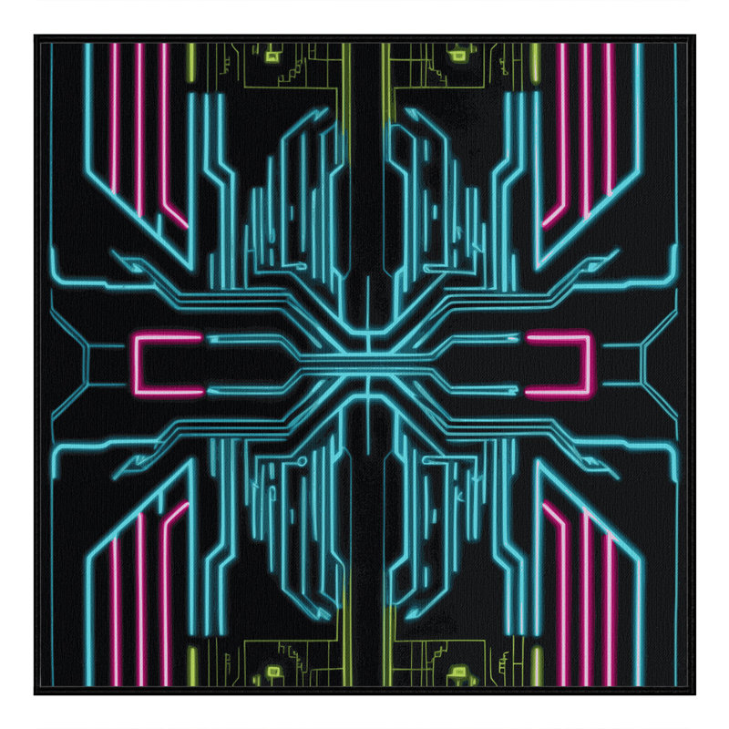 Spectrum Flight Rug, Square 6'