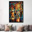 Reproduction d'art sur toile tendue « Glowing Music »-535248024-434278914-447987467
