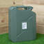 Gillian 20 Litre Metal Jerry Can For Fuel With Leak Proof Bayonet Closure