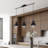 Alasteir 3 - Light Matte Black Kitchen Island Pendant