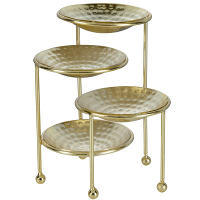 Gold Metal Ring Holder