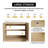 36" Multi-Functional Storage Freestanding Bathroom Vanity