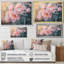 Pivoines par les fermes brise-vent - pivoines, art mural-214319579-214319578-214319558
