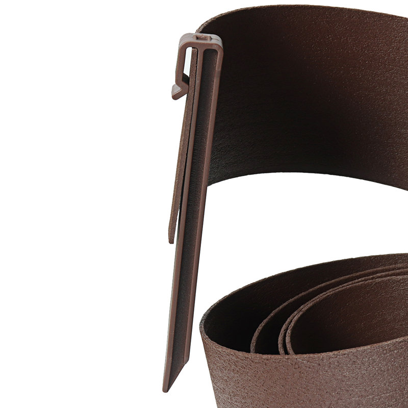 Blue Elephant Brown Rubber Landscape Edging
