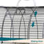 36cm Plastic / Acrylic Travel Bird Cage