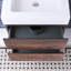24 po Meuble-lavabo mural à simple cuve W-106844845-106844843