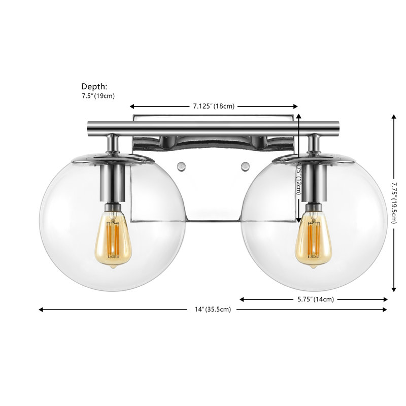 Tuscany Iron Armed Sconce, Chrome