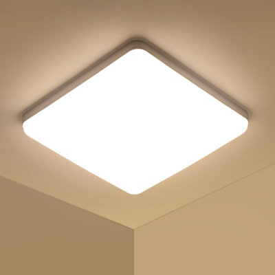 Square LED Flush Mount
