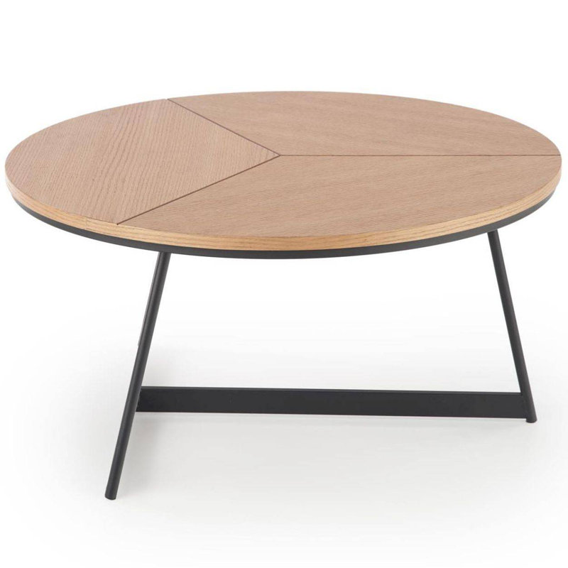 Gerhild Abstract Coffee Table, 54cm H x 46cm L x 46cm D