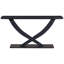 Console Mirod de 57 po avec pieds croisés, fabrication robuste et espace-1323047124
