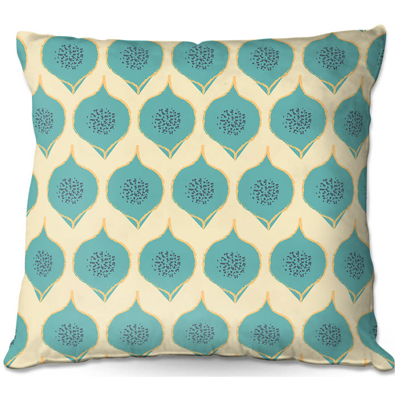 Coussin décoratif pétales, H 20 po x l 20 po x P 5 po