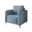 Chaise en velours Belmont-120132870