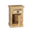Hoye Solid Wood 1 - Door Rectangle Accent Cabinet