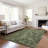 Premium Machine Washable Kelsa AMF41 Olive Rug-1887322544