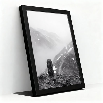 Art mural sur toile en noir et blanc