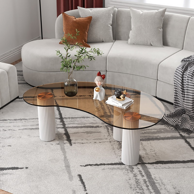 Tempered Glass Top Coffee Table