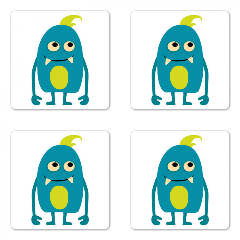 Square 4 Piece Coaster Set