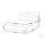 Velvet Taupe Vincennes Ottoman Super King Size Bed