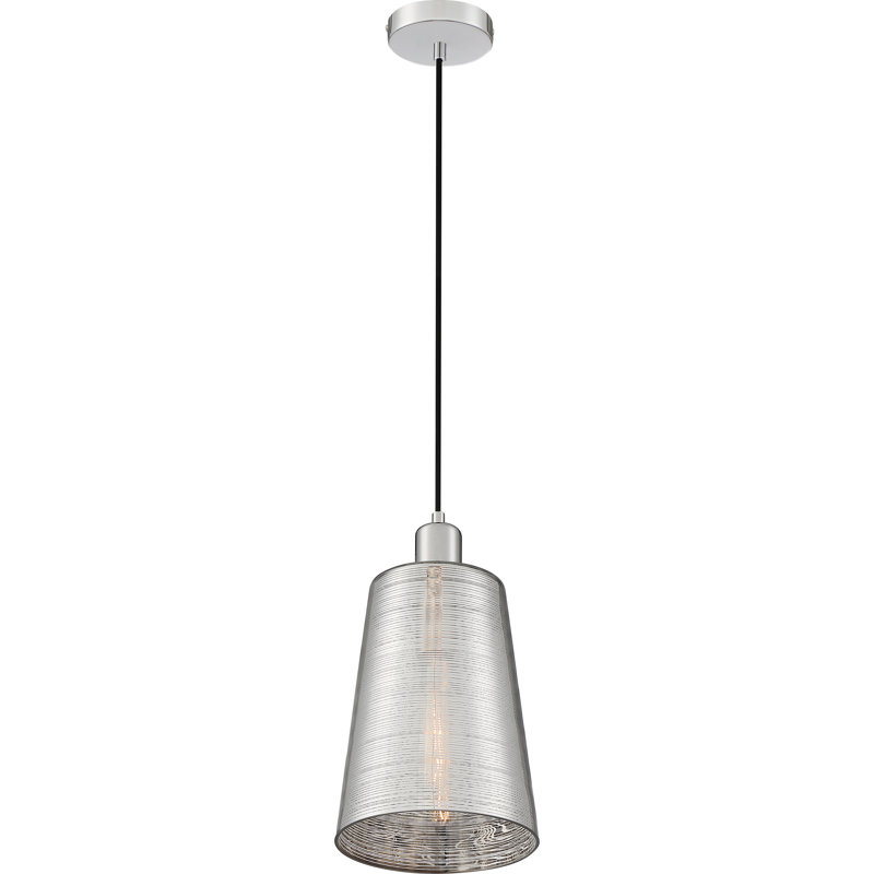 Luminaire suspendu conique à 1 lumière