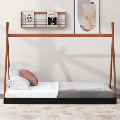 Tent Floor Bed With Triangle Structure