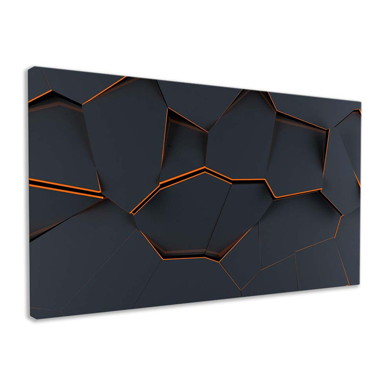Division - Wrapped Canvas Print, 31cm H x 51cm W x 2cm D