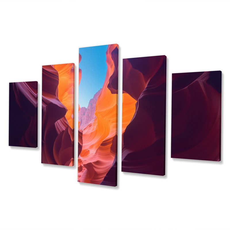 Margree - Canyon & Desert Canvas Print - 5 Panels