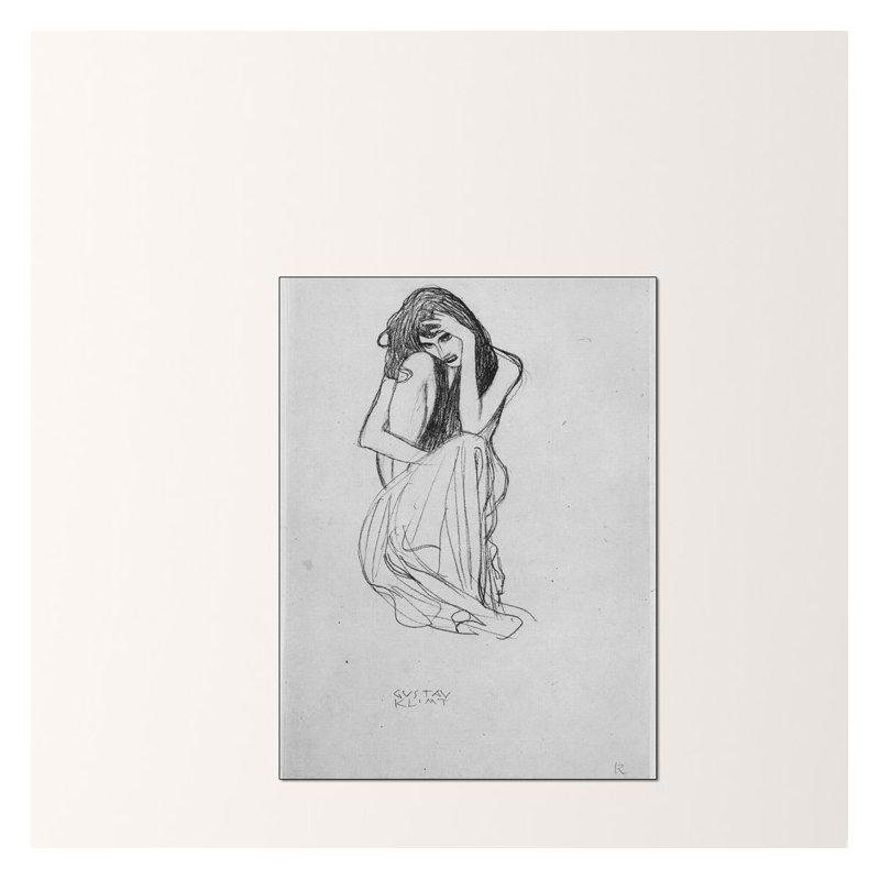 Gustav Klimt - Wrapped Canvas Print, 80cm H x 60cm W x 1.8cm D