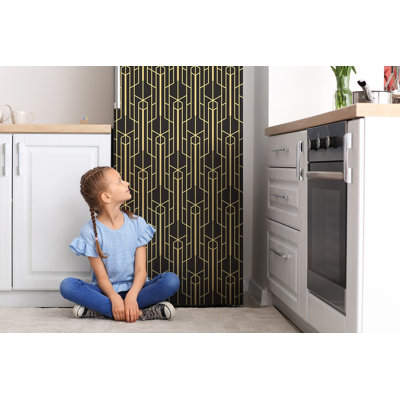 Abstract Door Decal