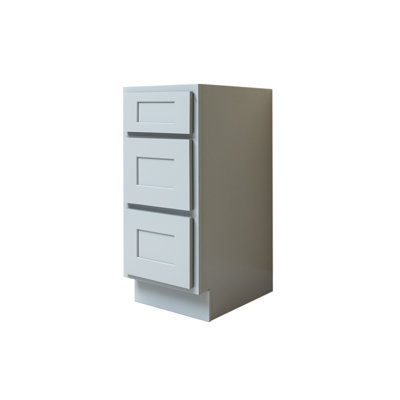 21" W Ready-to-Assemble 3-Drawers Single Bathroom Vanity Base Only