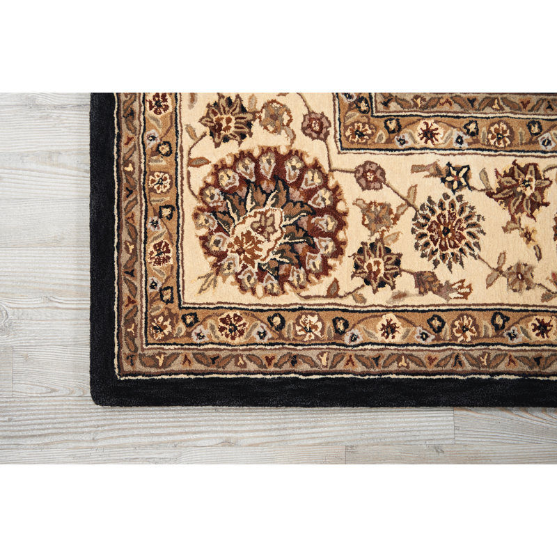 Ellerswick Wool Oriental Indoor Rug, Rectangle 7'9" x 9'9"