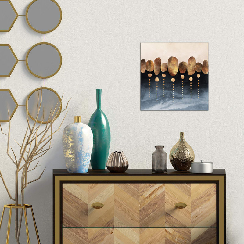 Natural Abstraction, Square - Print on Canvas, 93.98 cm H x 93.98 cm W x 1.91 cm D, Wrapped Canvas