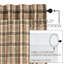 Holms Cotton Plaid Tailored Window Valance-1190748693