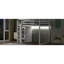 Lit mezzanine en bois avec garde-robe encastré et garde-robe à DEL Nuance