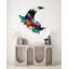 Très grand art / miroir en acrylique lune / grand art mural / fabriqué aux États-Unis / cadeau de luxe / décoration murale / art moderne / abstrait mural / lune
